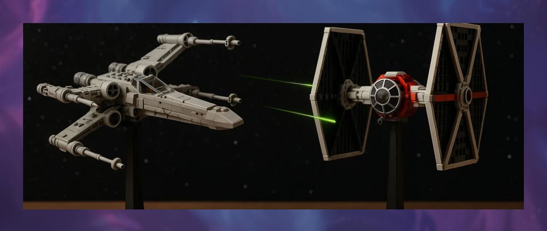 LEGO star wars scéna